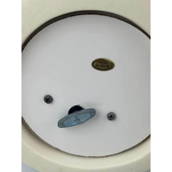 Vintage White Bisque Santa with Children Musical Figure Here Comes Santa Claus - Picture 9 of 12